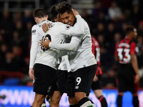 Chấm điểm Liverpool 4-0 Bournemouth: Bay cao cùng người Brazil