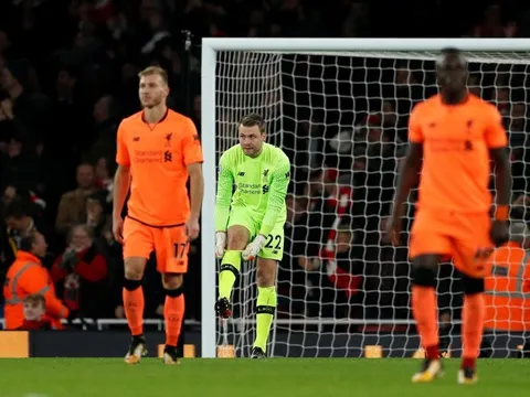 Chấm điểm Liverpool trận Arsenal: Gã hề trong khung gỗ!