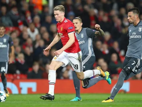 Chấm điểm Man Utd 2-0 Benfica: Gọi tên Scott McTominay!