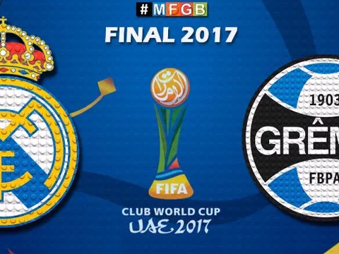 Chiến thắng của Real tại FIFA Club World Cup theo phong cách Lego