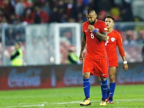 Chile 0-3 Paraguay: Tội đồ Arturo Vidal