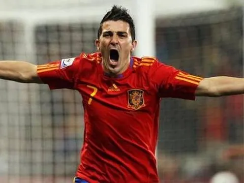 CHÍNH THỨC: David Villa trở lại tuyển Tây Ban Nha