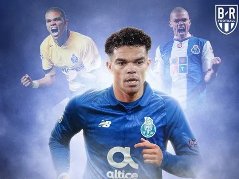 CHÍNH THỨC: "Gã đồ tể" Pepe trở lại mái nhà xưa Porto
