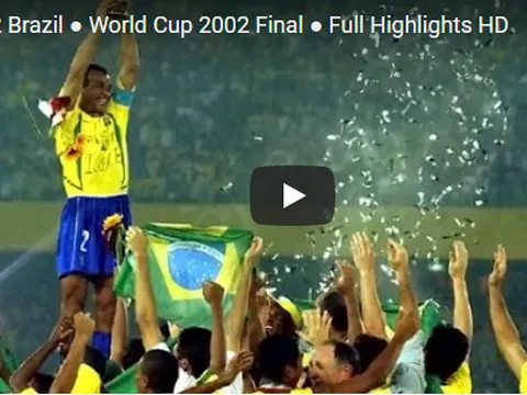Chung kết World Cup 2002: Đức 0-2 Brazil