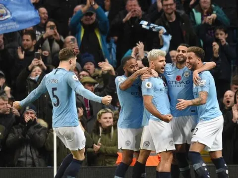 Chuyền bóng chuẩn nhất châu Âu: Man City vượt trội tất cả