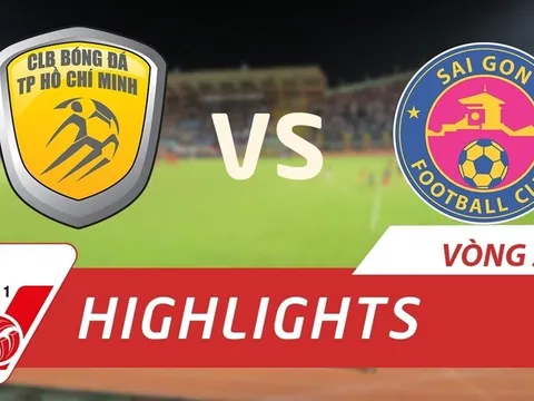 CLB TP Hồ Chí Minh 1-3 Sài Gòn FC (Vòng 23 V-League 2017)