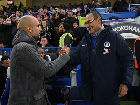 Chelsea thắng Man City 2-0: Pep Guardiola sập bẫy Maurizio Sarri