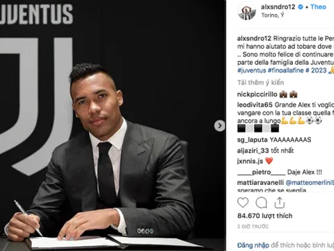 CHÍNH THỨC: Sao Juventus gia hạn đến năm 2023, chấm dứt hy vọng của Man Utd