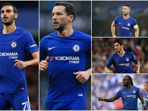 Xong! Sau Fabregas, Chelsea tiếp tục chia tay 5 ngôi sao ở đội một