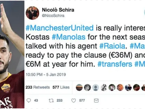 Chấp nhận trả 6 triệu bảng/năm, Man Utd có thể đón tân binh nhờ "siêu cò"
