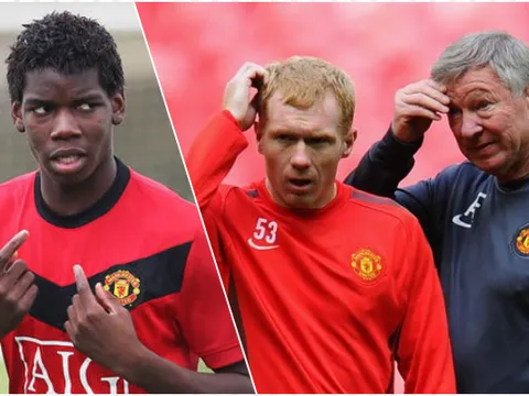 Sir Alex đã dùng Scholes để "dạy dỗ" Pogba như thế nào?