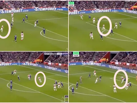 'Cậu ấy chạy bộ thong thả vào vòng cấm mà không có ai theo kèm'