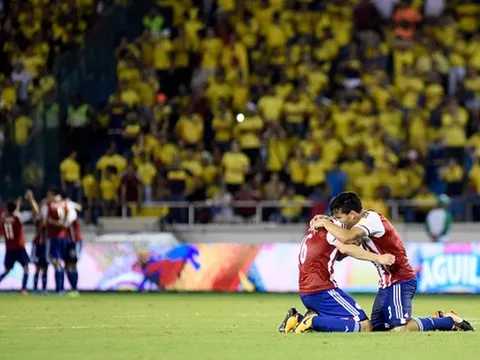 Colombia 1-2 Paraguay: Ngược dòng không tưởng