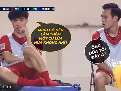 Ảnh chế: Công Phượng ủ mưu ghi bàn, Quang Hải bị "Yasuo" hỏi thăm