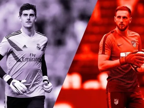 Courtois và Oblak rủ nhau 'lên đồng', Real và Atletico lỡ cơ hội soán ngôi đầu của Barca