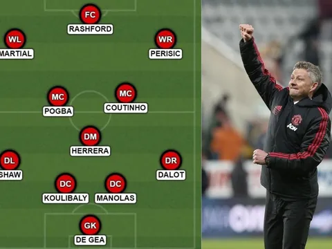 Coutinho, Koulibaly, Perisic; đây chính là đội hình trong mơ của Quỷ đỏ