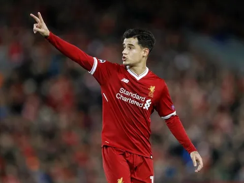 Coutinho: 'Tôi thích vai trò mới tại Liverpool'