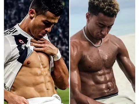 Sao MU chế nhạo màn khoe cơ bụng 6 múi của Ronaldo