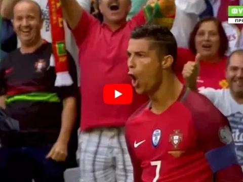 Cristiano Ronaldo chơi cực hay trước đảo Faroe
