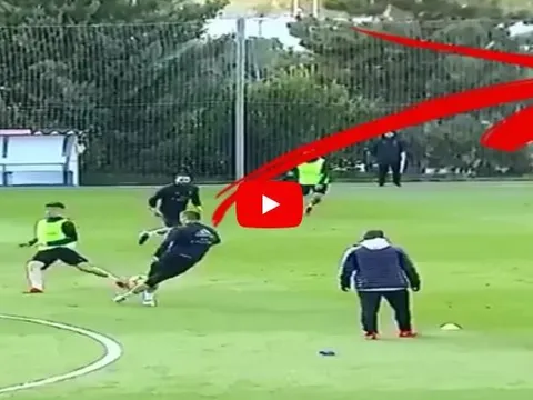 Cristiano Ronaldo chuyền bóng rabona điệu nghệ cho Gareth Bale