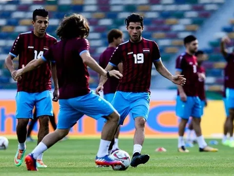 Tuyển Iraq mất thêm trụ cột trước trận gặp Việt Nam ở Asian Cup