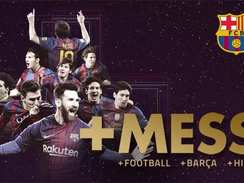 CỰC NÓNG: Messi ký hợp đồng mới với Barca