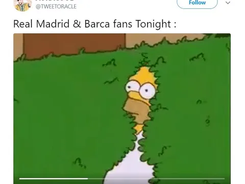 Cười Barcelona, giờ fan Real cũng phải trốn biệt tích