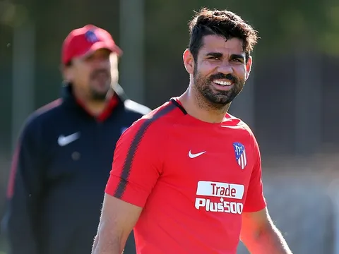 Cười tươi trên sân tập, Costa đã quên hẳn Chelsea