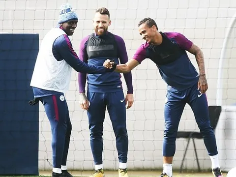 Sân tập Man City tràn ngập tiếng cười trước trận gặp West Brom
