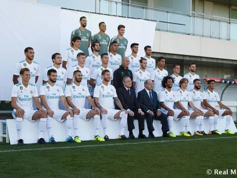 Real tung bộ ảnh hoành tráng trước ngày chào sân Champions League