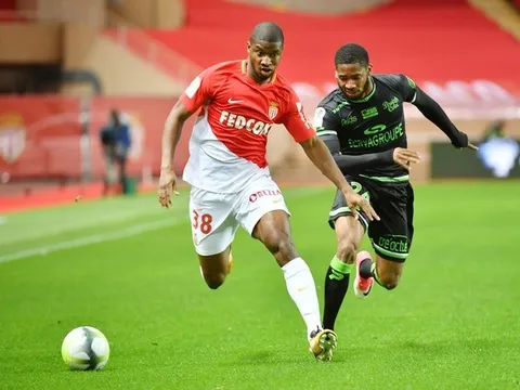 "Hàng hot" Ligue 1 nổ súng, Monaco huỷ diệt 10 nguời Saint-Etienne