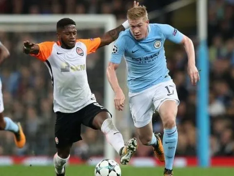 Hạ Shakhtar, Man City xây chắc ngôi đầu bảng F