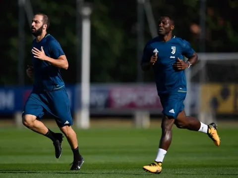 "Bỏ rơi" Messi, Higuain cùng Juve chuẩn bị cho đại chiến với Lazio