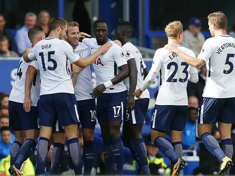 Everton 0-3 Tottenham: Gà trống giương oai