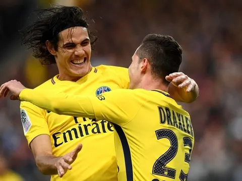 "Song sát" Cavani và Mbappe nổ súng, PSG kết liễu Angers ngay hiệp 1