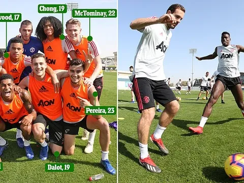 Đá tập, 'những đứa trẻ' của Solskjaer hạ gục luôn đội 1 Man United