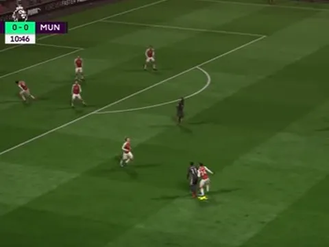 Đại chiến Arsenal - Man Utd theo phong cách FIFA 18