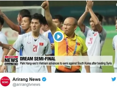 Truyền hình Hàn Quốc nói trận gặp Olympic Việt Nam là 'bán kết trong mơ'