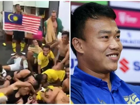 Dàn sao Malaysia đáp trả thủ môn Thái Lan bằng màn "troll" cực gắt