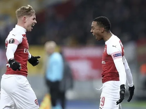 Dàn sao U20 rực sáng, Arsenal bắn phá tưng bừng ở Đông Âu