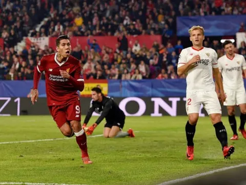 Dẫn trước 3 bàn, Liverpool vẫn không thể thắng trước Sevilla