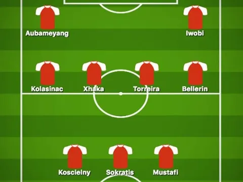 Đấu Chelsea, Arsenal ra sân với đội hình nào?
