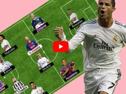 Đâu là 'dream team' được Cristiano Ronaldo chọn lựa?