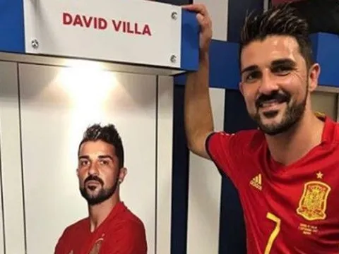 David Villa xúc động ngày trở về: Tôi không nghĩ mình được chào đón đến vậy