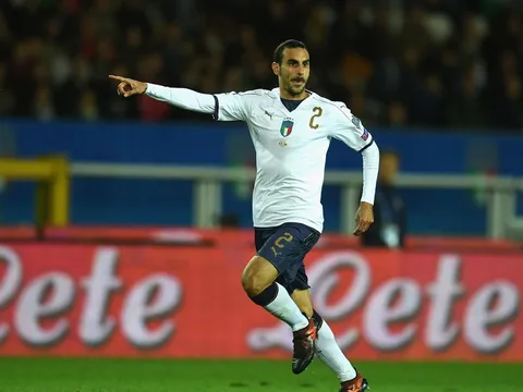 Davide Zappacosta chơi nỗ lực trận gặp Macedonia