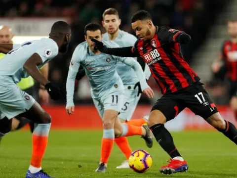 Đây, 2 cái tên phải chịu trách nhiệm cho thất bại của Chelsea trước Bournemouth