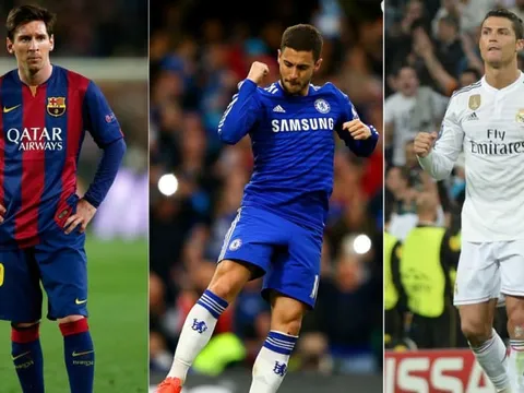 Đây, điều Hazard làm được còn Ronaldo và Messi thì không