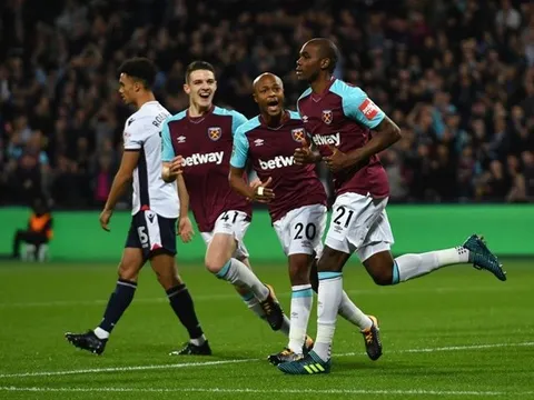 Đè bẹp đối thủ yếu, West Ham tiếp tục hồi sinh