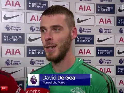 De Gea chỉ nói 6 từ làm CĐV Man Utd tan chảy