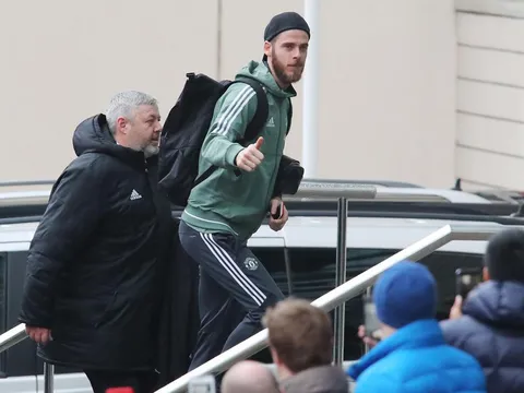 De Gea cùng M.U hội quân, sẵn sàng hạ Southampton